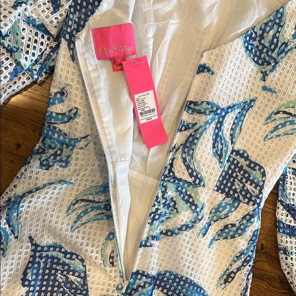 NWT Lilly Pulitzer Laurie Romper Dress. Size women’s 0 - Picture 4 of 9